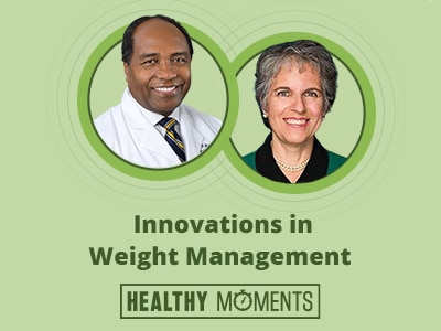 NIDDK Director Dr. Griffin P. Rodgers and Dr. Susan Yanovski on Healthy Moments: Innovations in Weight Management