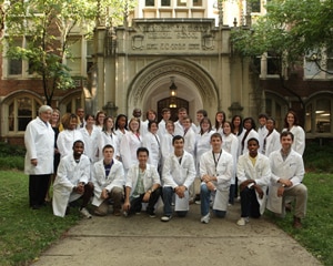 Vanderbilt University's 2012 Aspirnaut Summer Research high school, undergraduate and graduate student interns stand with Aspirnaut staff.