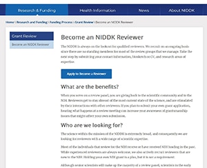Photo of NIDDK website