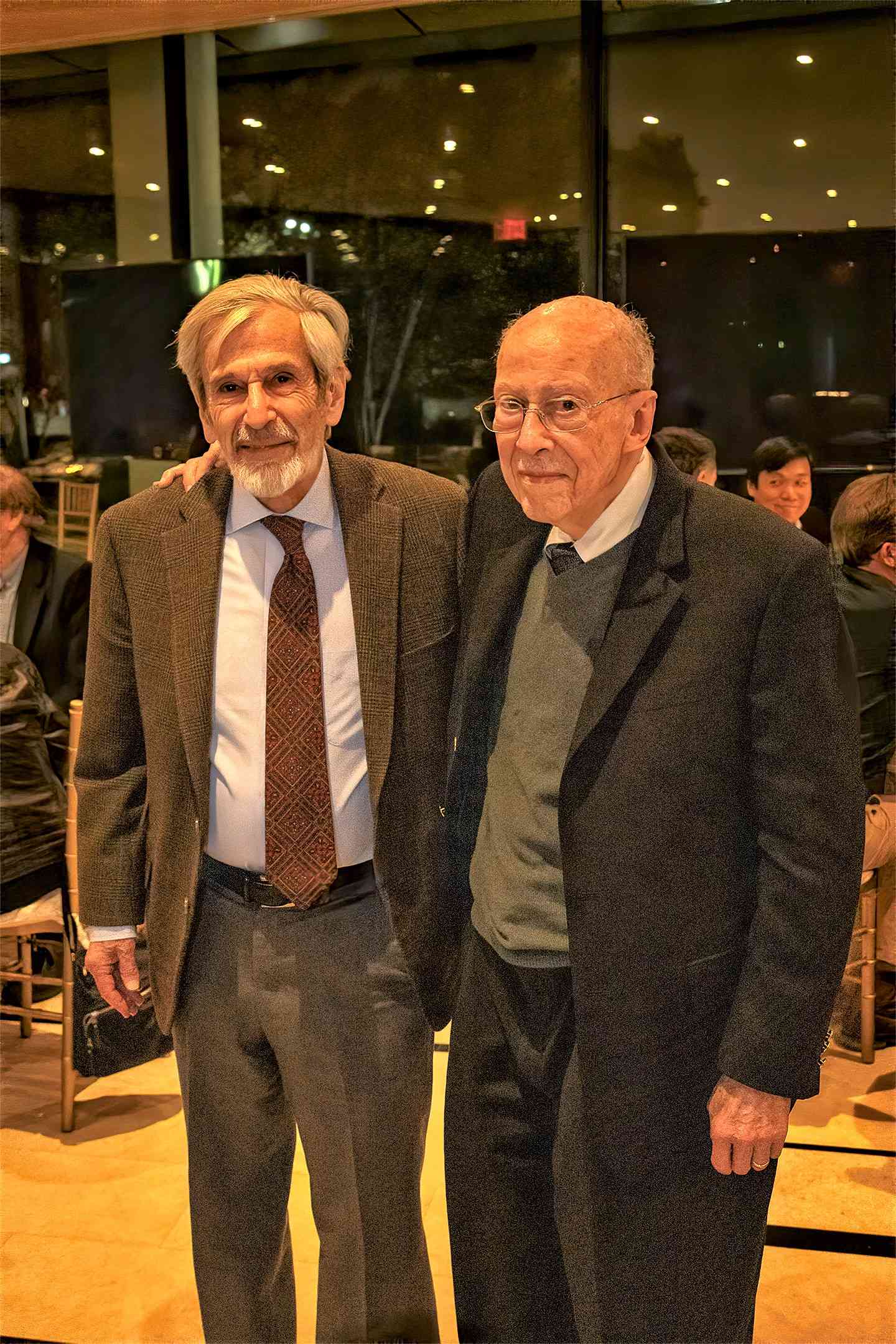 Drs. Felsenfeld and Gellert at symposium