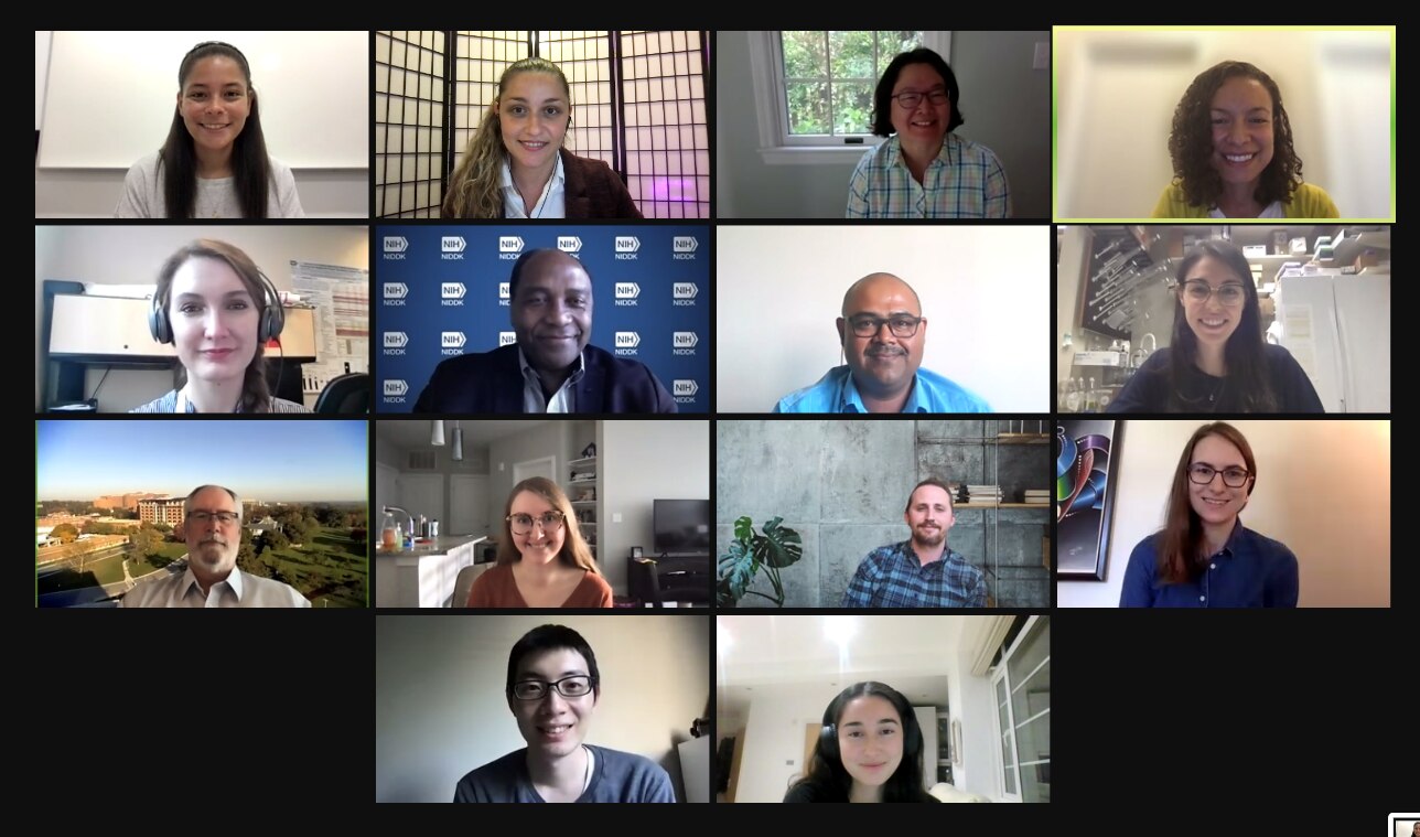 Screenshot of NIDDK fellows