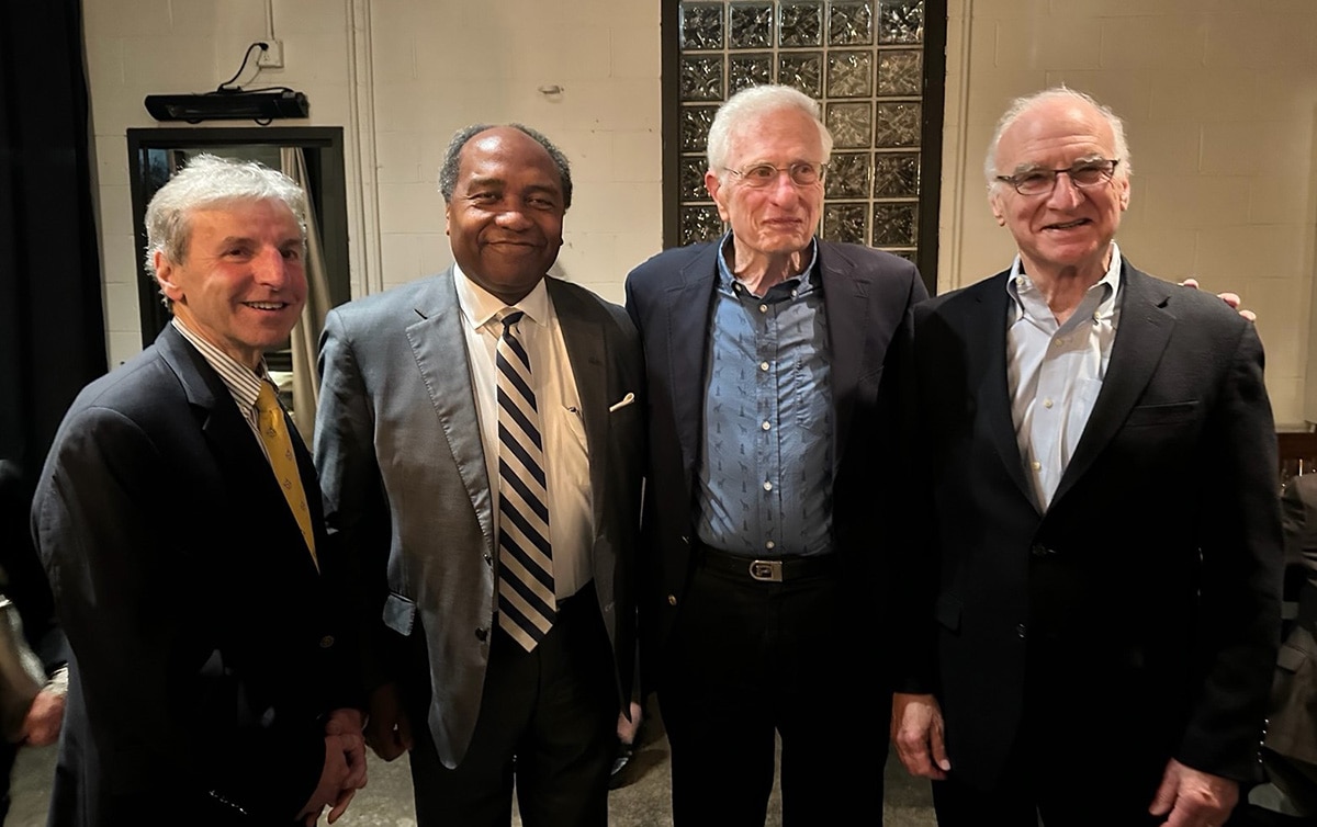 Drs. Cefalu, Rodgers, Gorden, and Kahn standing together