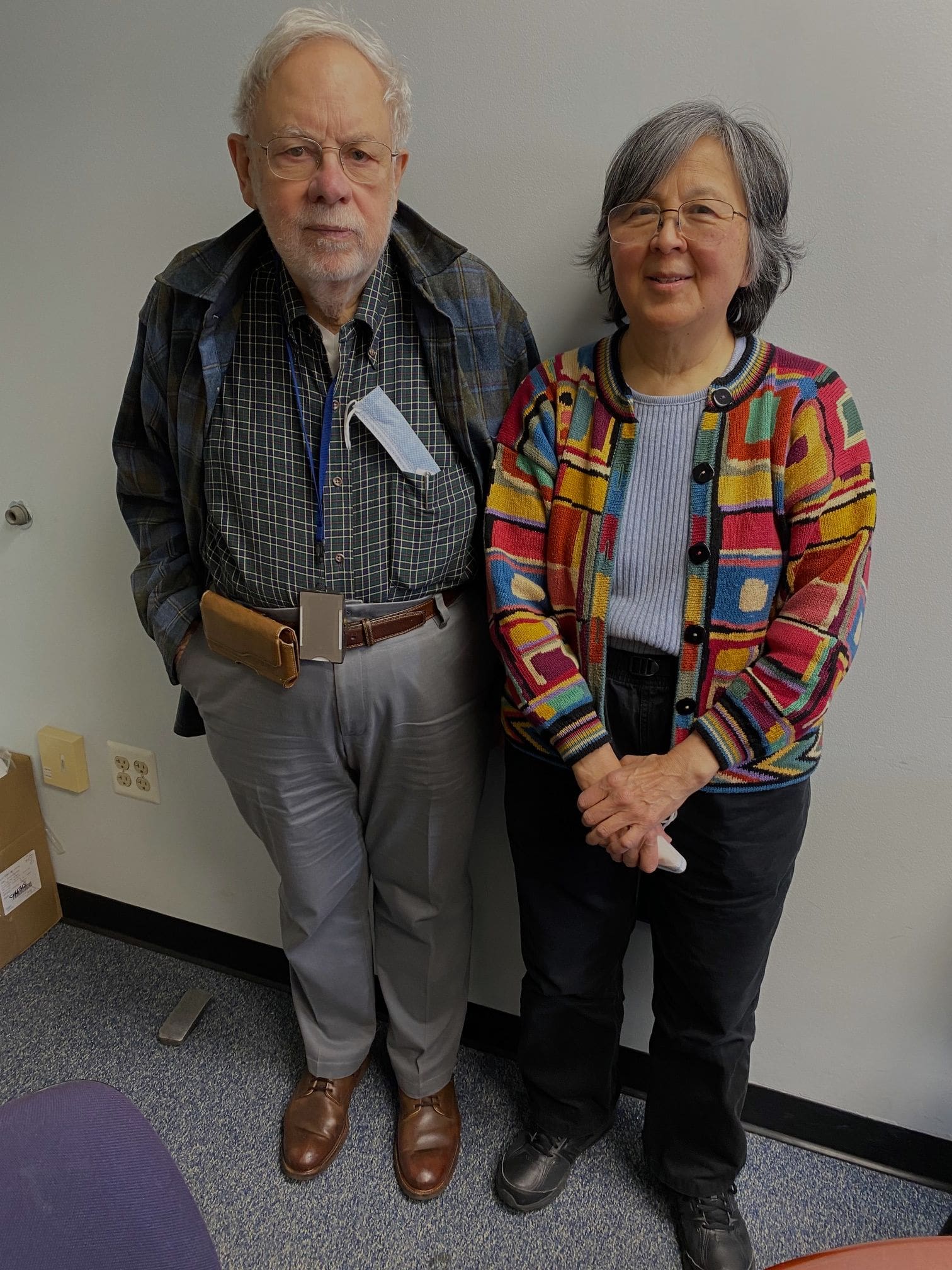 Drs. Alan Schechter and Constance Tom Noguchi