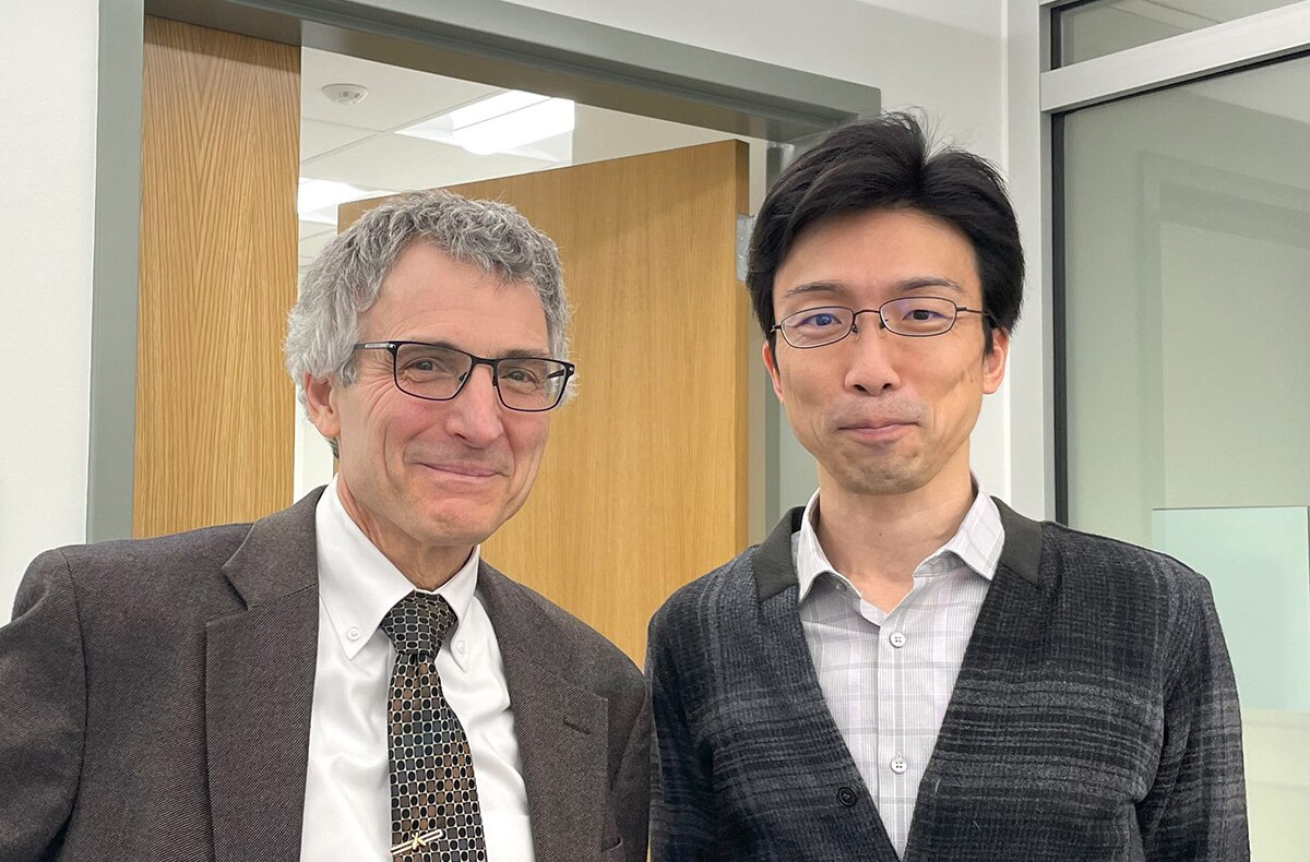 Dr. Yu Ishimoto and Dr. Gregory Germino