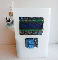 Photo of internet-connected 'smart cages' device that is used to monitor mouse behavior and caging environment