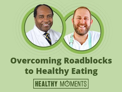 NIDDK Director Dr. Griffin Rodgers and Joel Gamoran on Healthy Moments.