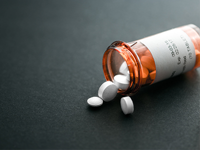 Medication bottle.