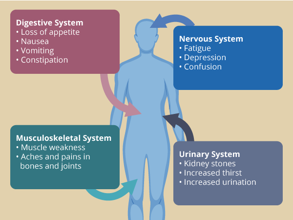 lower back pain loss of appetite fatigue