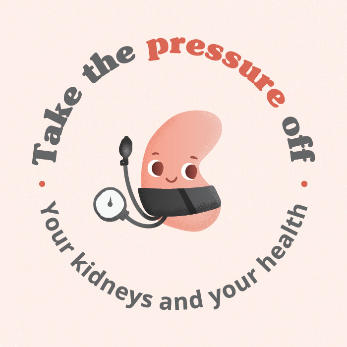 Take the pressure off your kidneys and your health