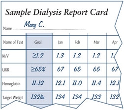 Sample Dialysis Charting