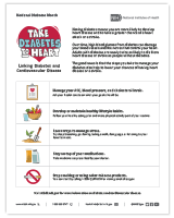 National Diabetes Month 2019 Toolkit Niddk