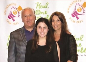 Lilly and her parents