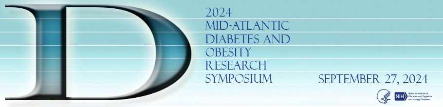Meeting banner for the 2024 Mid-Atlantic Diabetes and Obesity Research Symposium