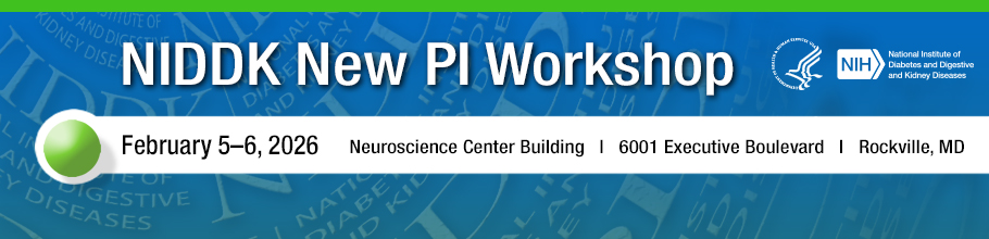 NIDDK New PI Workshop banner