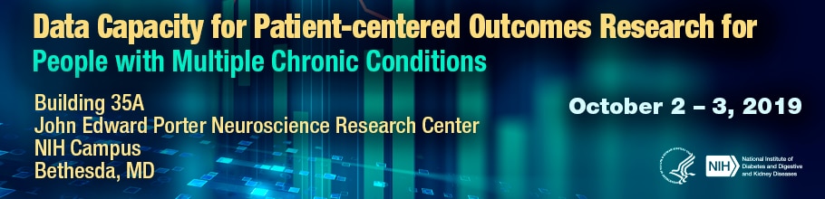 Data Capacity for Patient-Centered Outcomes Research event web banner