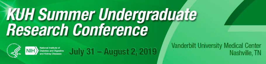 Banner for the 2019 KUH Undergraduate meeting.