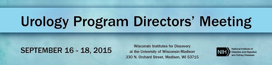 Banner for the 2015 Urology Program Directors' Meeting