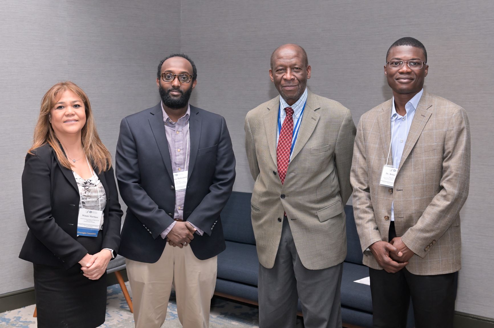 Photo of American Association for Study of Liver Diseases: Dr. Essa Mohamed, Dr. Bolni Nagal.