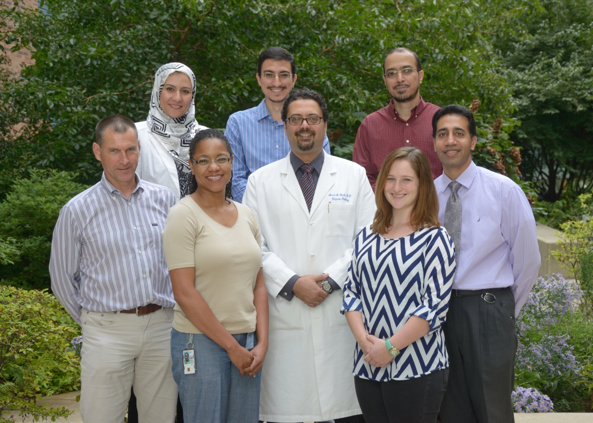 Group photo of the Biomedical and Metabolic Imaging Branch