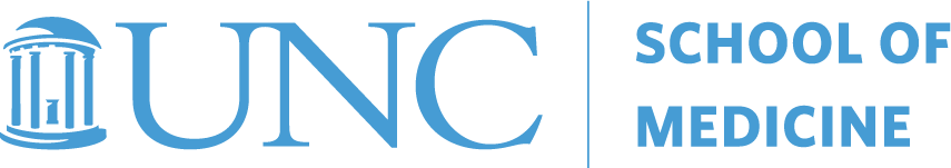 UNC medical school logo.