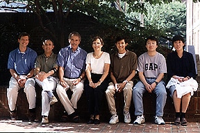 Photo of the Section, shortly before Neil retired in 1998