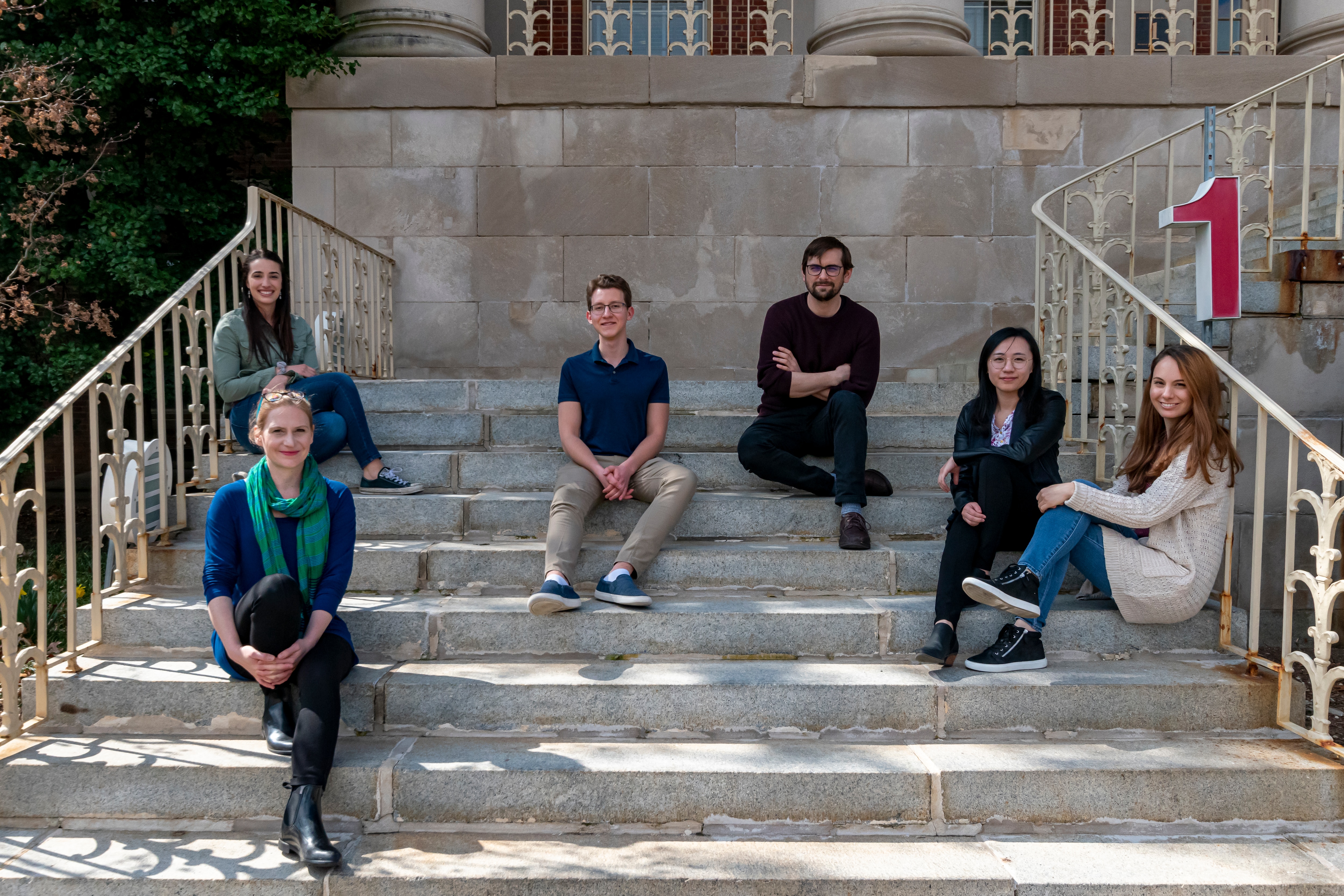 Group photo of the RNA Biology Section members